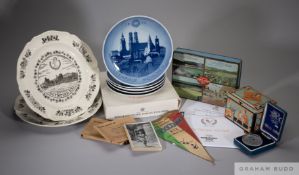 Collection of Commonwealth and Olympic games memorabilia,
