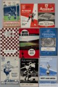 A collection of English related match programmes from the 1960s