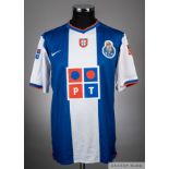 Tomo Sokota blue and white No.19 FC Porto short-sleeved jersey, 2005-07