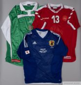 Blue No.29 Japan v. England short-sleeved jersey, 2002