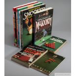 Snooker and Billiards Books from the 1970s to date, including some author signed