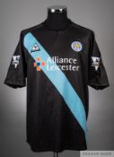 Les Ferdinand Black and blue No.9 Leicester City short-sleeved jersey, 2003-04