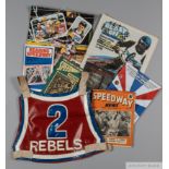 Collection of Speedway programmes and ephemera,