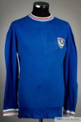 Blue Portsmouth no.4 home jersey, circa 1967