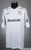 Gary Speed white No.6 replica Bolton Wanderers short-sleeved jersey, 2004-05