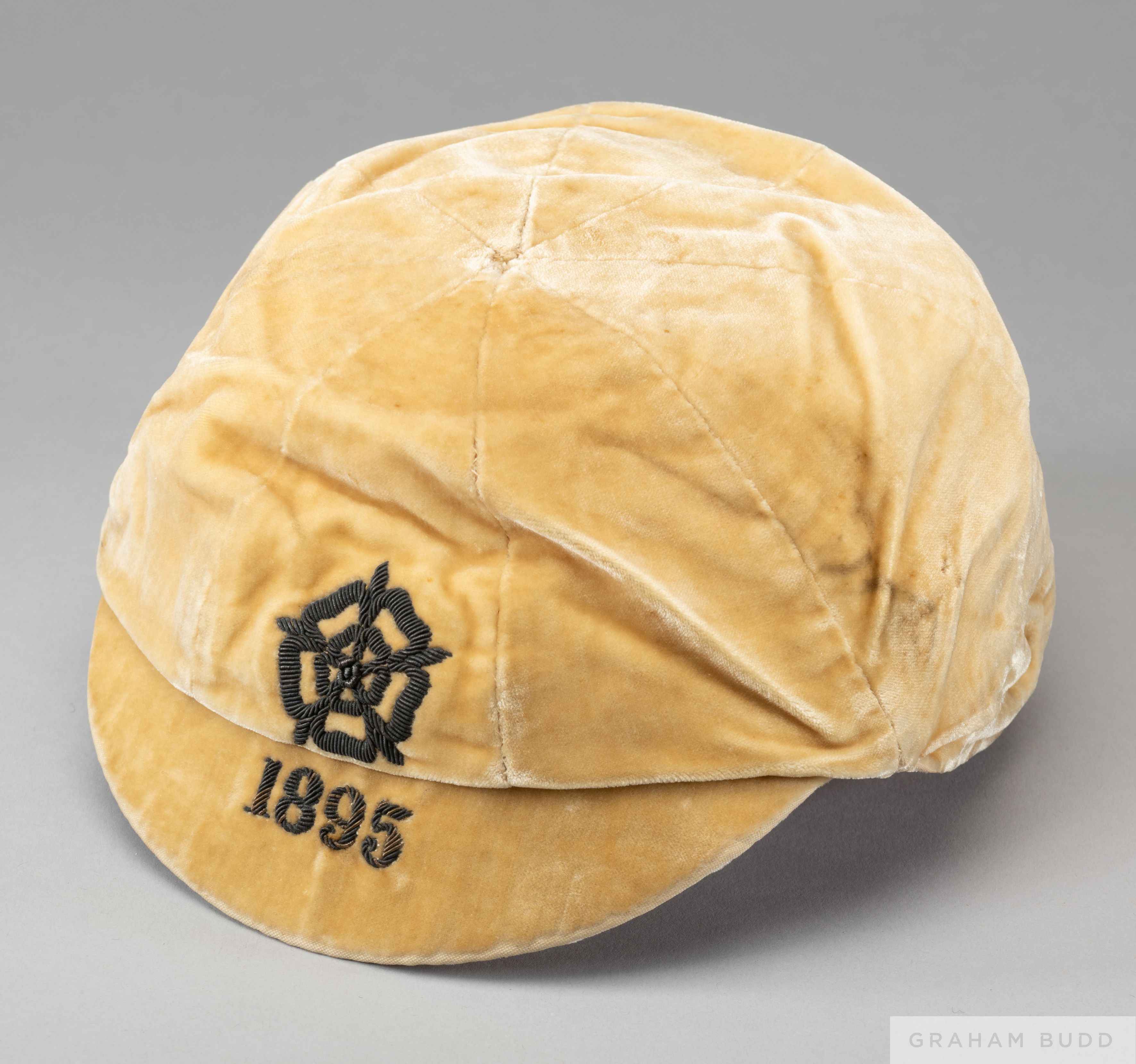 Tommy Crawshaw white England v Ireland international cap 1895,
