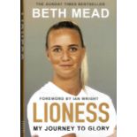 England Women Lionesses: Beth Mead signed Limited edition book “Lioness – My Journey to Greatness”,