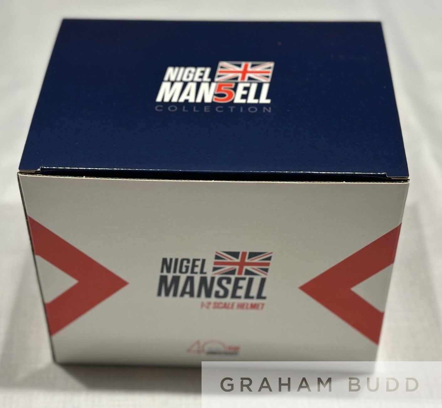 Nigel Mansell (UK) signed 1983 helmet (1:2 scale) - Image 4 of 4