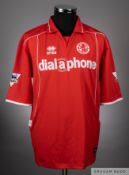 Juninho red No.10 Middlesbrough short-sleeved jersey, 2003-04