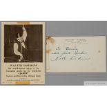 Walter Lindrum collection of Billiards related items,