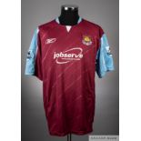 Teddy Sheringham No.8 West Ham United short-sleeved jersey, 2005-07