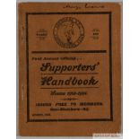 Very rare handbook Aberdare Football Club season 1923-24,