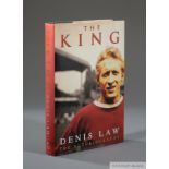 An autographed copy of The King by Denis Law