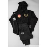 Tyson Fury black pre-fight tracksuit worn for the Deontay Wilder II