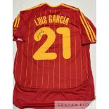 Spain: Luis García signed Spain no.21 shirt,
