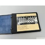 Official Manchester United 1958 F.A. Cup Final photograph album