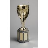 Gilt-lacquered replica of the Jules Rimet Trophy