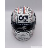 Pierre Gasley (France) signed 2022 French1:2 replica helmet