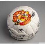 Signed Manchester United football, season 1999-2000,