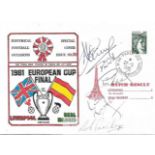 Liverpool signed Official Football Series First Day Cover Number 30 celebrating Liverpool's 1981