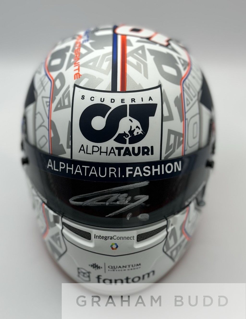 Pierre Gasley (France) signed 2022 French1:2 replica helmet - Image 3 of 5