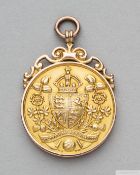 Tommy Wilson 9ct gold 1919-20 F.A.Cup Runners-Up medal