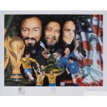 After Trevor Horswell, World Cup '94, The Event limited edition poster