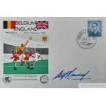 Sir Alf Ramsey ex England manager signed FDC,