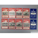 Sheffield United FC home and away programmes from 1954-57