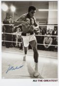 Muhammad Ali “The Greatest”, signed photograph