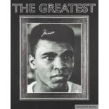 Muhammad Ali, signed print