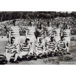 Celtic 1967 Lisbon Lions signed photograph,