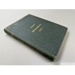 Bound volume of Tottenham Hotspur match programmes, season 1912-13