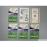 Six Bromley v. Romford F.A.Cup Amateur Cup final match programmes, 23rd April 1949