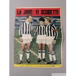 Juventus 1959-60 variously signed Juventus magazine 'La Juve II Scudetti',