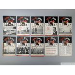 Complete run of Manchester United home league and F.A.Cup match programmes, 1949-50