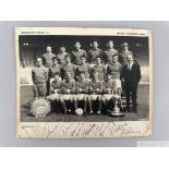 Manchester United League Champions 1964/65 team picture