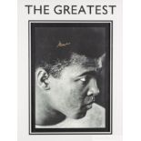 Muhammad Ali “The Greatest” signed print