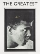 Muhammad Ali “The Greatest” signed print