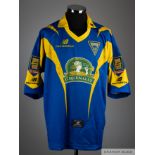 Warrington rugby league signed original match shirt for season 1997-98,