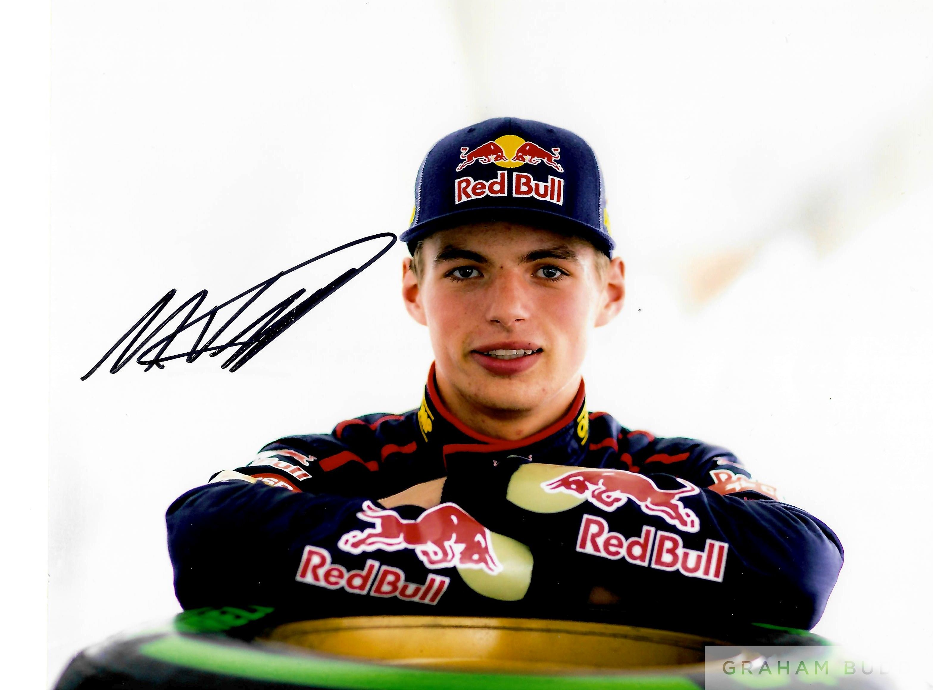 Max Verstappen (Netherlands) signed Red Bull Racing collection, - Image 2 of 2