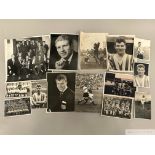 Assorted press photographs relating to the career of Colin Grainger