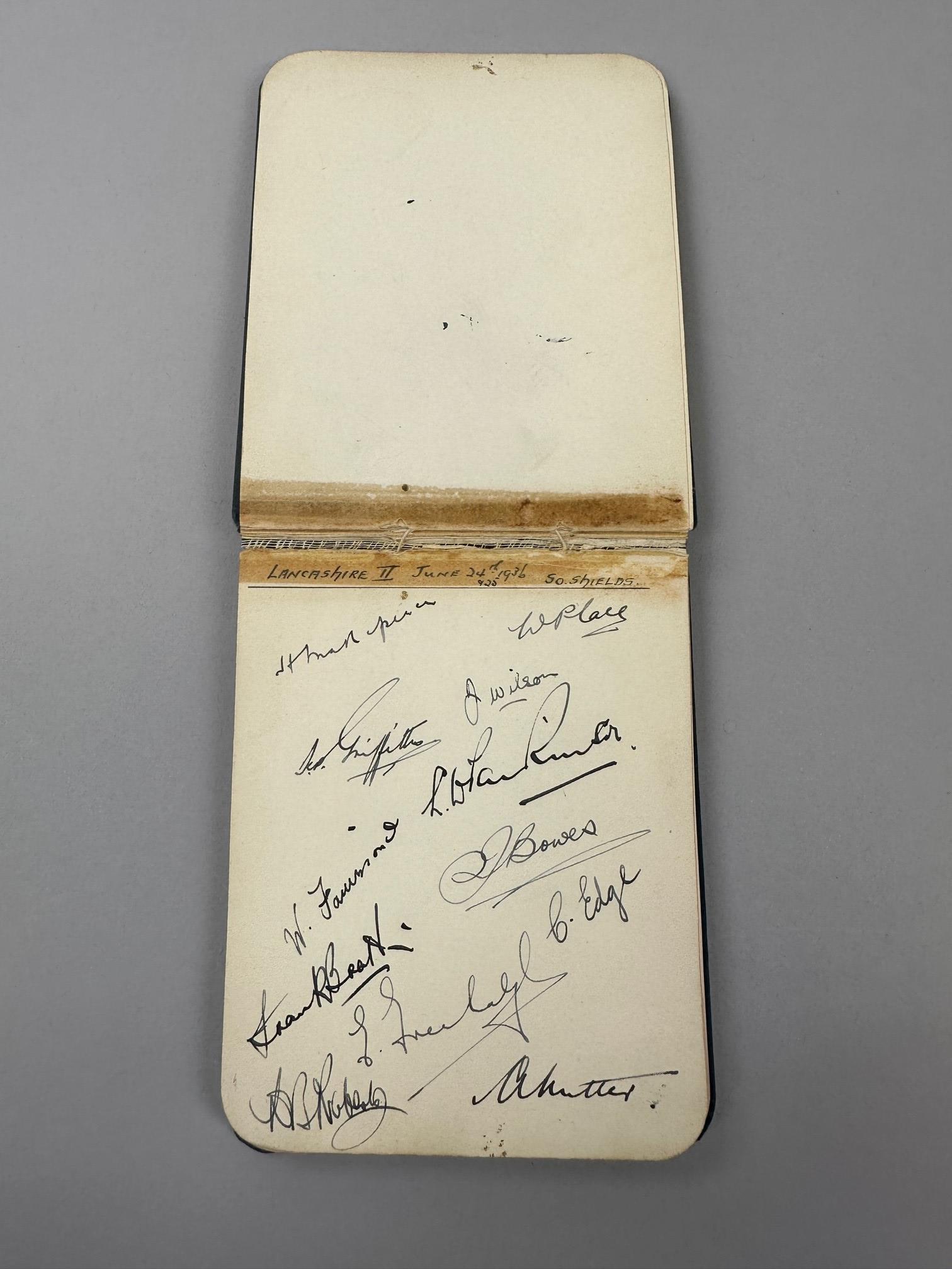 An interesting and extensive autograph album containing team autographs from the 1930s - Image 7 of 19