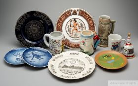 Collection of Olympic ceramics