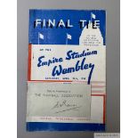 F.A.Cup Final programme Arsenal v. Sheffield United, 1936