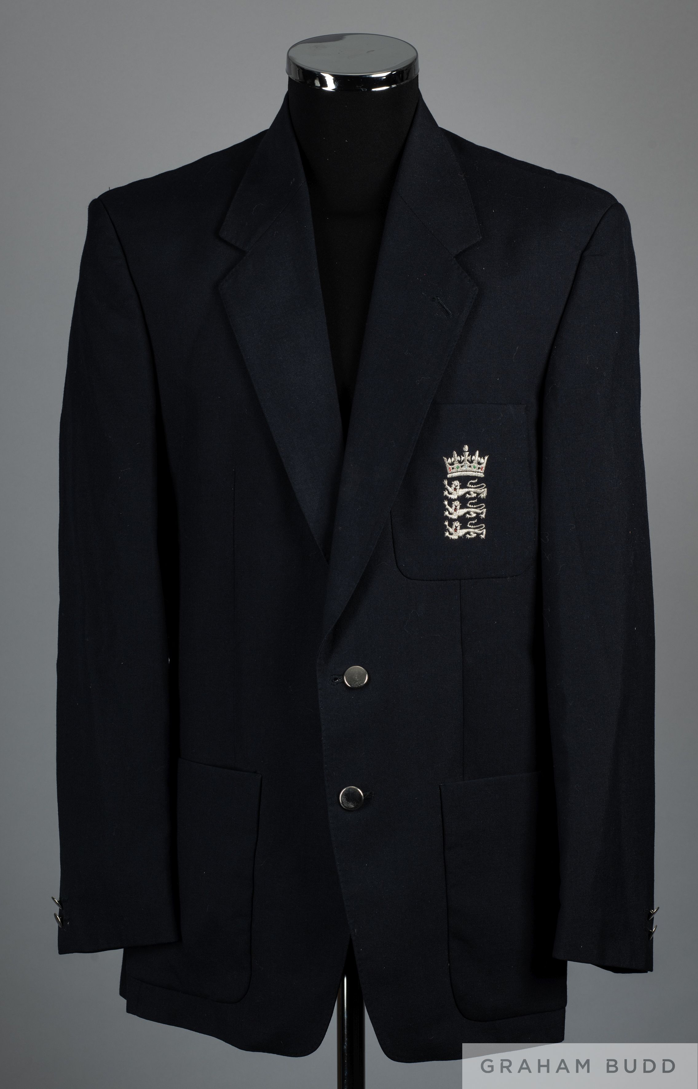 David Lloyd's England Test blazer