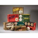 Large collection of vintage tennis balls,