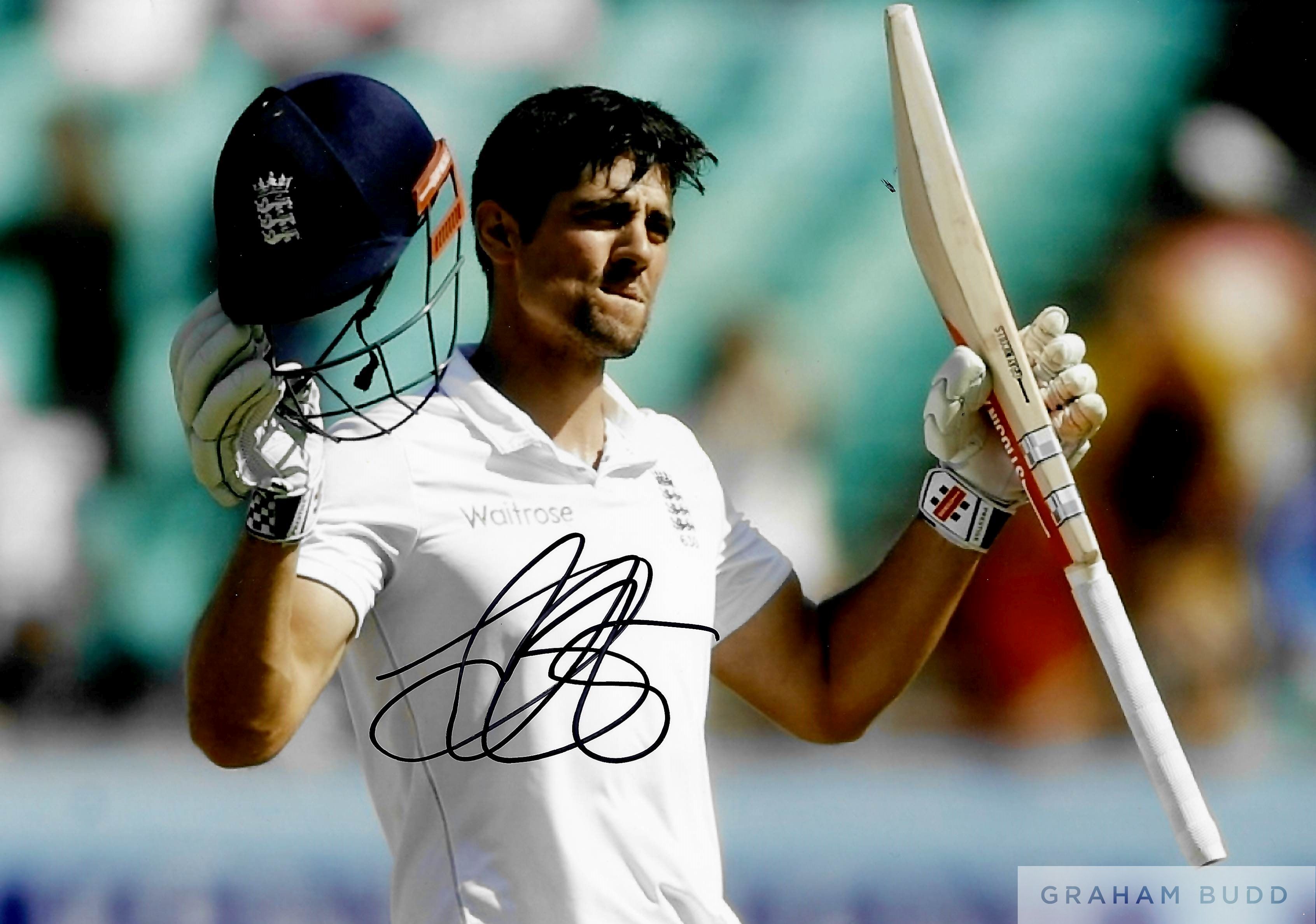 England: Sir Alastair Cook signed collection - Image 2 of 2