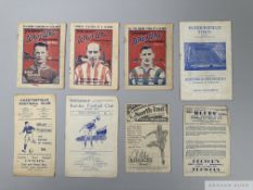 Tommy Wilson: Charlton Athletic v. Burnley 1947 F.A.Cup Final pirate match programme