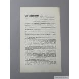 Manchester United Player's Contract for Bryce Fulton for season 1956-57